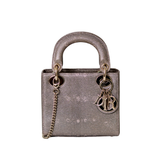 Lady Dior Mini Lizard GHW