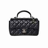 Chanel Top Handle Black