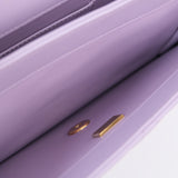 Chanel Top Handle Flap Purple - (MICROCHIP)