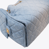Chanel 25 Small Denim GHW - (MICROCHIP)