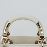 Dior 95.22 Mini White GHW