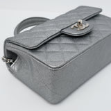 Chanel Mini Rectangle Top Handle Silver SHW - s31