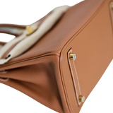 Hermes Birkin 25 Togo Gold GHW - Z