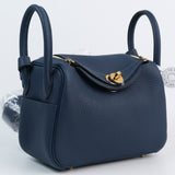 HOLD | Hermes Mini Lindy Blue B - (BRANDNEW)