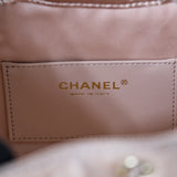 Chanel 25 Mini Metallic Rosegold