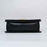 Chanel Le Boy Old Medium Black AGHW - s30