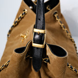 Chanel 25A Suede Calfskin Hobo Bag