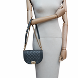 Chanel Le Boy Messenger Gray