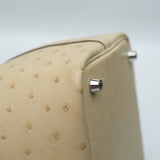 Hermes Picotin 18 Ostrich Nata PHW