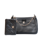 Chanel Mesh Clutch with Chain