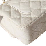 Chanel Mini Rectangle Top Handle White - s31
