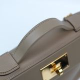 Hermes Mini 2424 Etoupe GHW - B