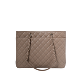 Chanel Timeless Tote Dark Beige GHW