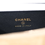 Chanel Coco Base Top Handle Long Vanity Suede