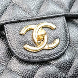 HOLD | Chanel Double Flap Maxi Black GHW