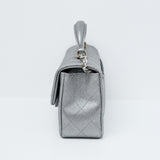 Chanel Mini Rectangle Top Handle Silver SHW - s31