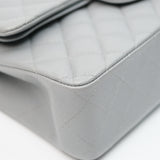 Chanel Double Flap Small Dark Gray -s29