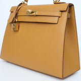 HOLD | Hermes Kelly 25 Sellier Sesame - Z