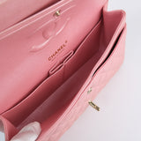 HOLD | Chanel Double Flap Medium Pink Iridescent -s27