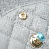 Chanel Double Flap Small Dark Gray -s29