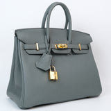 Hermes Birkin 25 Vert Amande GHW - Y