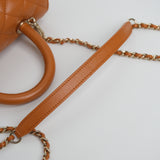 Chanel Coco Handle Caramel Small - (MICROCHIP)