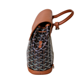 HOLD | Goyard Alpin Mini Backpack Black/Tan PHW