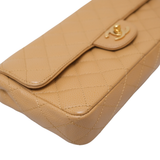 HOLD | Chanel East West Flap Dark Beige GHW - s10