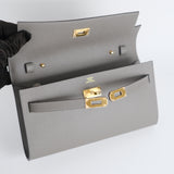 HOLD | Hermes Kelly To Go Gris Meyer - W