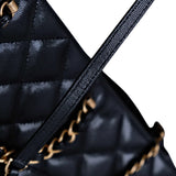 Chanel Large CC Shopping Tote Black GHW - (MICROCHIP)