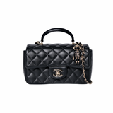 Chanel Top Handle Black