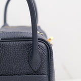 Hermes Mini Lindy Bleu Nuit - Z