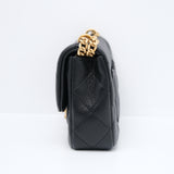 Chanel Mini Sweetheart Flap Black Caviar GHW