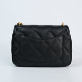 Chanel Mini Square Sweetheart Caviar Flap