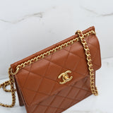 Chanel Backpack Caramel Brown 23A - Microchip (2023)