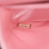 Chanel Double Flap Medium Iridescent Pink GHW - s27