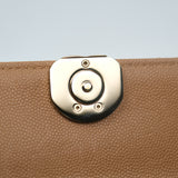 Chanel Kelly Clutch Beige GHW - (MICROCHIP)