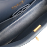 HOLD | Chanel Double Flap Medium Denim GHW