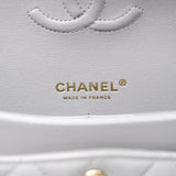 Chanel Double Flap Small Dark Gray -s29