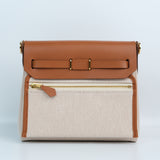 Hermes Mini Herbag Brown - K (BRANDNEW)