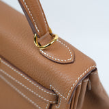 Hermes Kelly 25 Gold GHW - U
