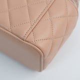 Chanel Vanity Top Handle Pink Beige - s31