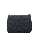 Chanel Mini Square Blue Pearl Crush GHW - s29