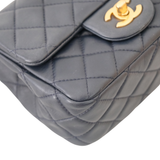 Chanel Mini Square Blue Pearl Crush GHW - s29