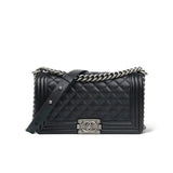 Chanel Le Boy Old Medium RHW - s28