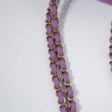 Chanel Purple 23S Mini Bucket Bag GHW - (MICROCHIP)