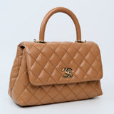 Chanel Coco Handle Caramel GHW -s31