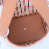 Hermes Picotin 18 Canvas PHW - W