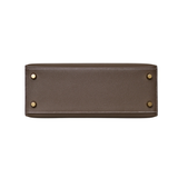 HOLD | Hermes Kelly 25 Sellier Etoupe GHW - U