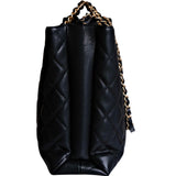 Chanel Large CC Shopping Tote Black GHW - (MICROCHIP)